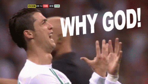 Why God GIF - Why God Cristiano Ronaldo Soccer Player GIFs