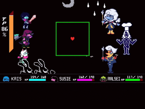 a screenshot of a video game with a character named kris