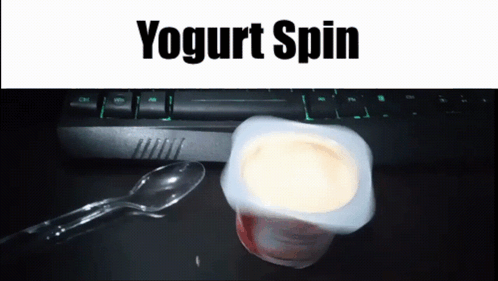 Yogurt Spin GIF - Yogurt Spin Yogurt Spin GIFs