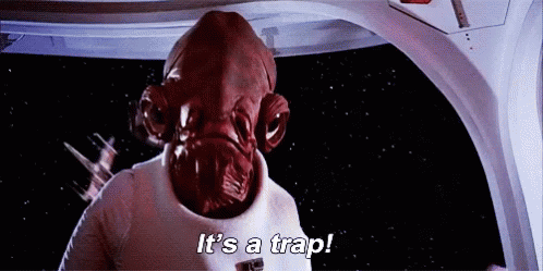 Star Wars Admiral Akbar GIF - Star Wars Admiral Akbar Its A Trap GIFs