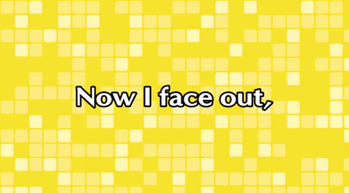 a yellow background with the words i reach out to the of my life on it