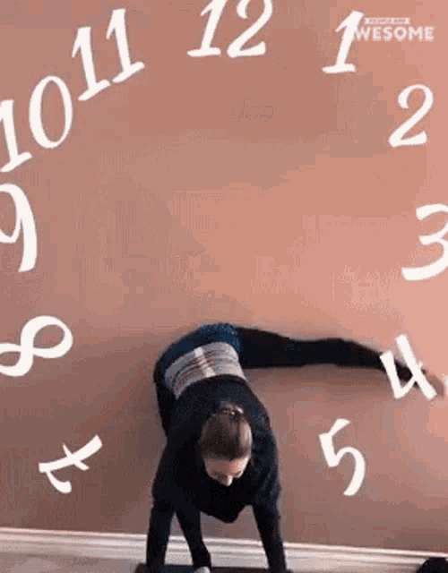 Flexible People Are Awesome GIF - Flexible People Are Awesome Human Clock GIFs