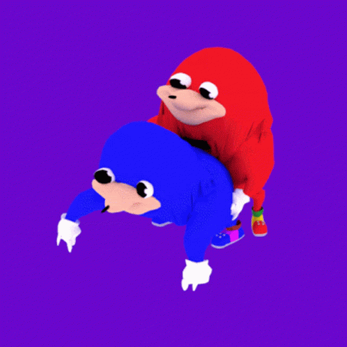 Knuckle X Sonic Humping GIF - Knuckle X Sonic Humping Hump GIFs