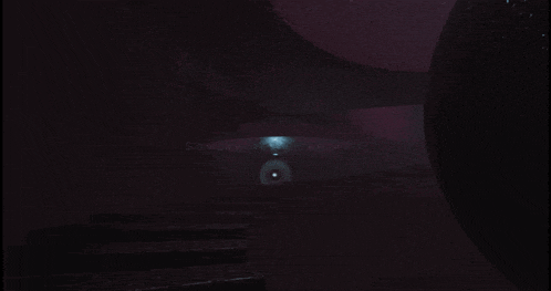 a dark room with somewhere in the mist written on the bottom