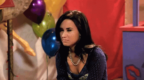 Annoyed GIF - Demi Lovato Eye Roll Annoyed GIFs
