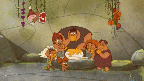 Eating GIF - The Croods Dawn Of The Croods Hungry GIFs