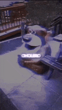 a video of a person sitting on a bench with the word choleric on it