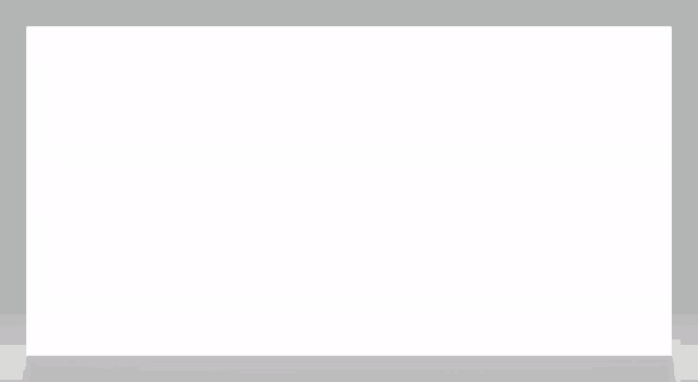 a white frame with a gray border is sitting on a white surface .