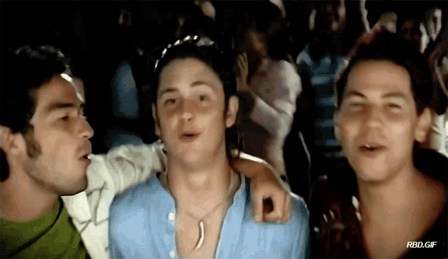 a gif of three men with rbd.gif at the bottom of the image