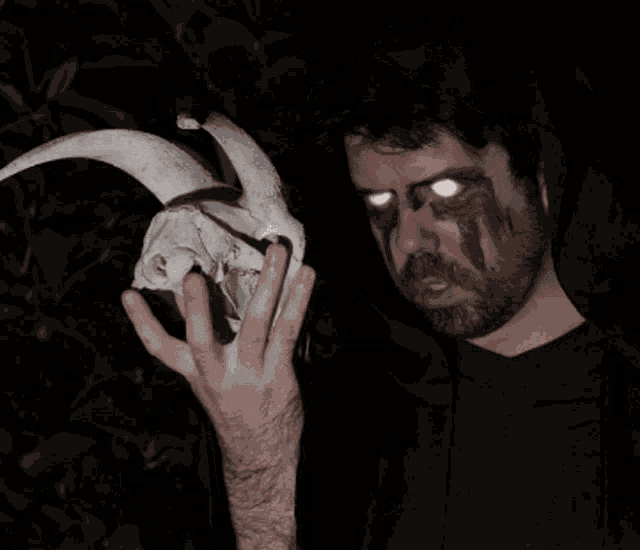 Satanic Skull GIF - Satanic Satan Skull GIFs