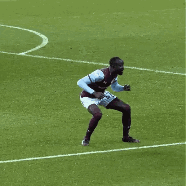 Aston Villa Adomah GIF - Aston Villa Adomah Dance GIFs