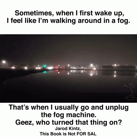 Foggy Morning Fog Humor GIF - Foggy Morning Fog Humor In A Fog GIFs
