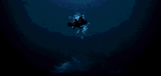 a person is flying through the air with a butterfly wing