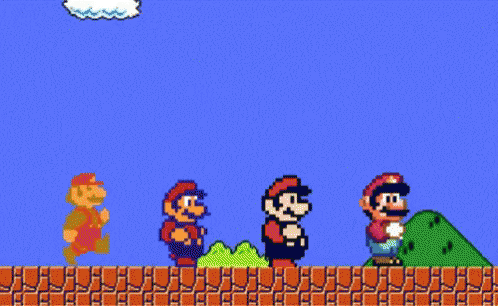 Mario Running GIF - Mario Running Nintendo GIFs