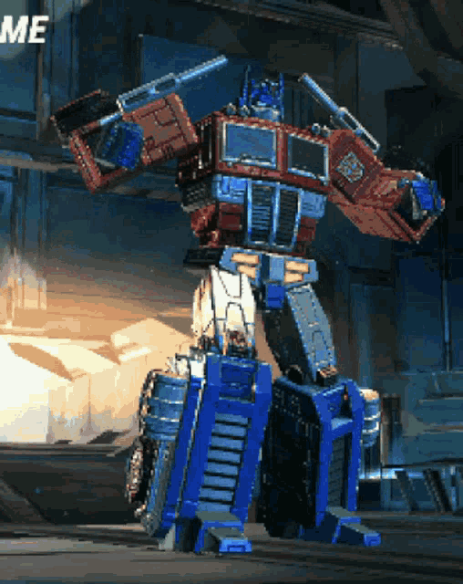 Transformers Optimus GIF