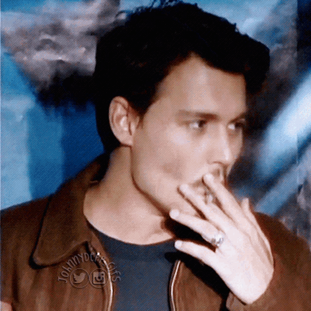 Johnny Depp Smoking GIF - Johnny Depp Smoking Cigarette GIFs