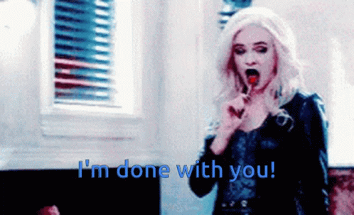 Killer Frost Done With You GIF - Killer Frost Done With You Frost GIFs