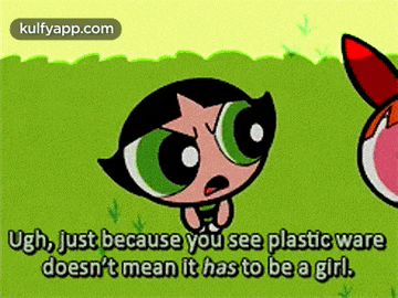 a picture of buttercup from the powerpuff girls