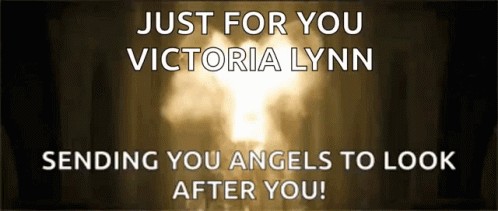 Just For You Victoria Lynn GIF - Just For You Victoria Lynn Sending You Angels To Look After You GIFs