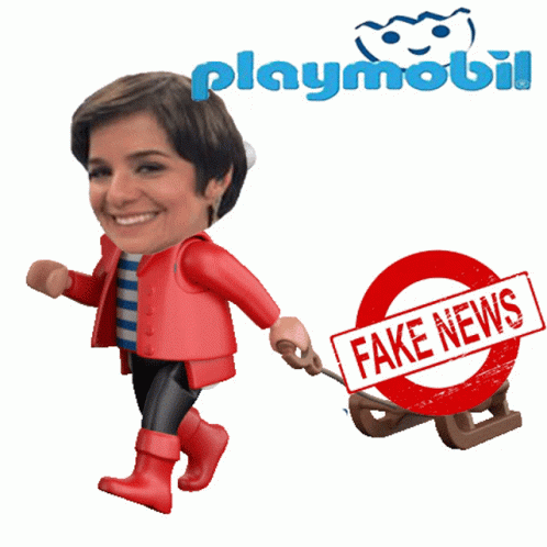 Vera Magalhães Playmobil GIF - Vera Magalhães Playmobil Fake News GIFs