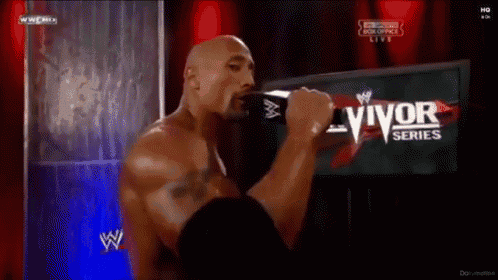 If You Smell What The Rock Is Cooking! GIF - The Rock Cooking Wwe GIFs