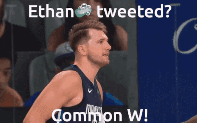 Ethan Common W GIF - Ethan Common W Ethan Tweeted GIFs