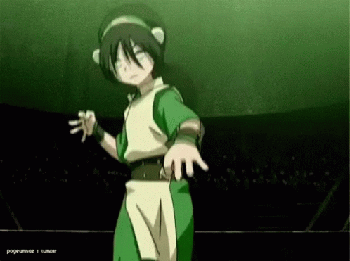 Avatar The Last Airbender Toph GIF - Avatar The Last Airbender Toph The Blind Bandit GIFs