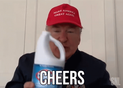 Cheers Alec Baldwin GIF - Cheers Alec Baldwin Donald Trump GIFs
