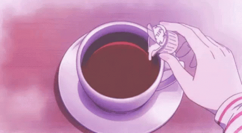 Coffee Anime GIF - Coffee Anime Cream GIFs