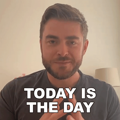 Today Is The Day Lewis Jackson GIF - Today Is The Day Lewis Jackson The Big Day Is Finally Here GIFs