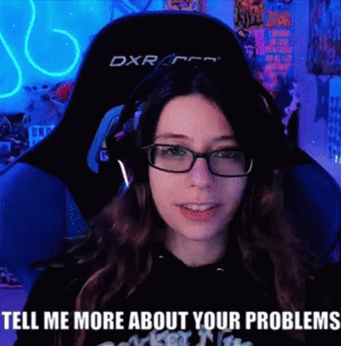 Tell Me About Your Problems Meme GIF - Tell Me About Your Problems Meme Pokketninja GIFs
