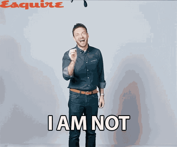 Esquire Ross Marquand GIF - Esquire Ross Marquand I Am Not Fucking With You GIFs