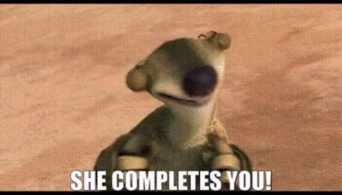 Ice Age Sid GIF - Ice Age Sid She Completes You GIFs