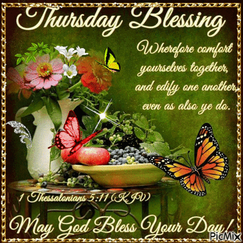 Blessed Thursday Thursday Blessings GIF - Blessed Thursday Thursday Blessings Thursday Morning Blessings GIFs