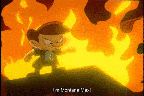 Tiny Toon Adventures Montana Max GIF - Tiny Toon Adventures Montana Max Monty GIFs