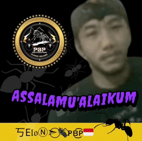 a picture of a man with the words assalamu'alaikum