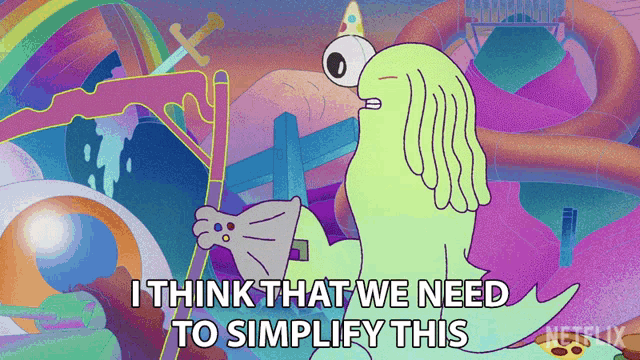 I Think We Need To Simplify This The Midnight Gospel GIF - I Think We Need To Simplify This The Midnight Gospel Figure This Out GIFs