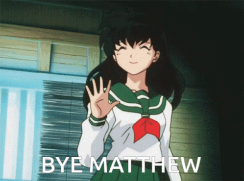 Bye Bye Matthew GIF - Bye Bye Matthew Goodbye Matthew GIFs