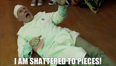 Shattered To Pieces Always Sunny GIF - Shattered To Pieces Always Sunny It'S Always Sunny In Philadelphia GIFs