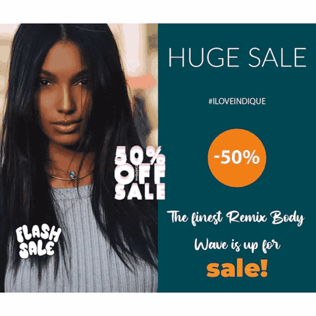a huge sale for the finest remix body wave