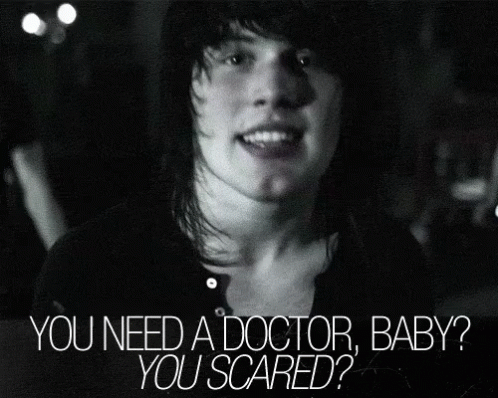 You Scared GIF - You Scared You Need A Doctor Music GIFs