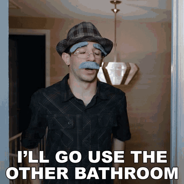 Ill Use The Other Bathroom Anthony Mennella GIF - Ill Use The Other Bathroom Anthony Mennella Culter35 GIFs