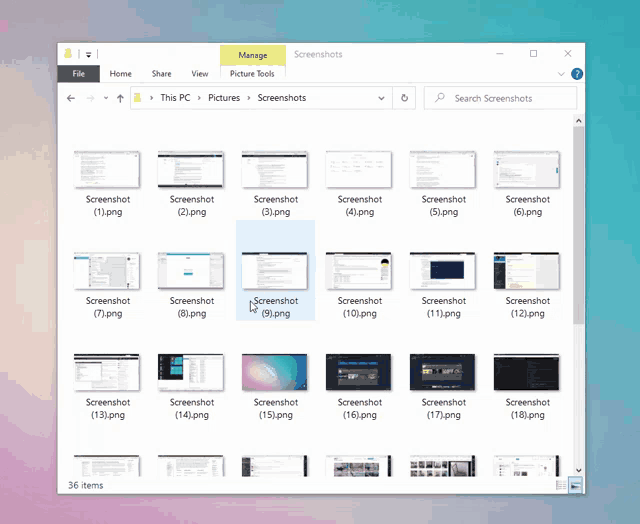 a screenshot of a computer screen is displayed in a folder