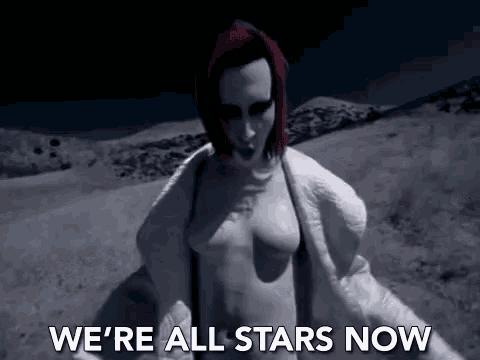 We Are All Stars Now Up In The Sky GIF - We Are All Stars Now Up In The Sky Shining Bright GIFs