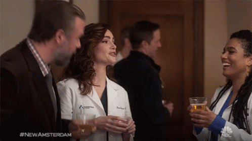 Laughing Dr Lauren Bloom GIF - Laughing Dr Lauren Bloom Dr Iggy Frome GIFs