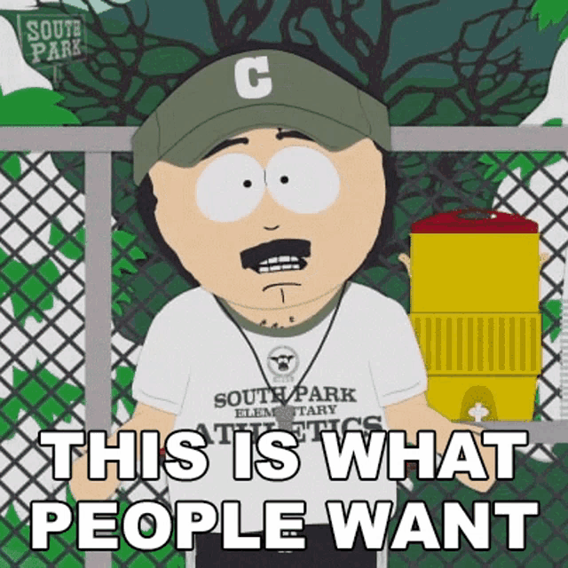 This Is What People Want Randy Marsh GIF - This Is What People Want Randy Marsh South Park GIFs