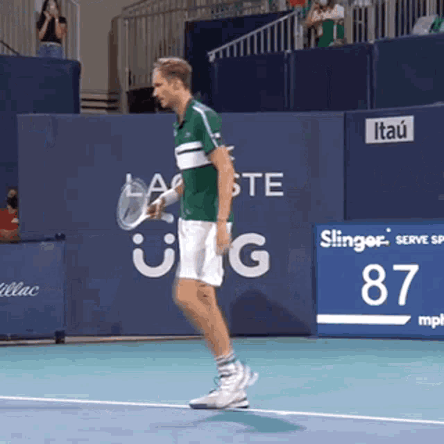 Daniil Medvedev Racquet Smash GIF - Daniil Medvedev Racquet Smash Racket GIFs