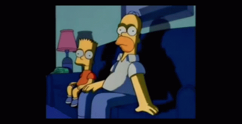 Hay Espacio GIF - Hay Espacio The Simpsons GIFs