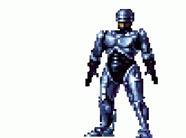 Robocop Cyborg GIF - Robocop Cyborg Gun GIFs