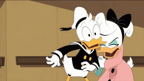 Donald Duck Daisy Duck GIF - Donald Duck Daisy Duck Dondaisy GIFs